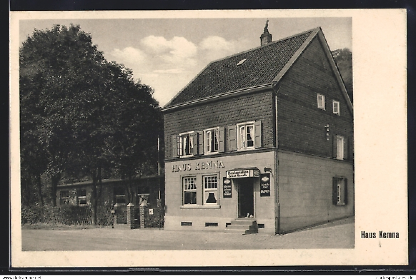 AK Wuppertal, Restaurant Haus Kemna Von Ernst Neuser An Der Buslinie Oberbarmen-Beyenburg  - Wuppertal