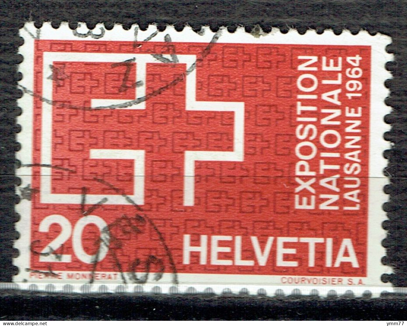 Propagande Pour L'exposition Nationale De Lausanne : Emblème De L'exposition - Used Stamps