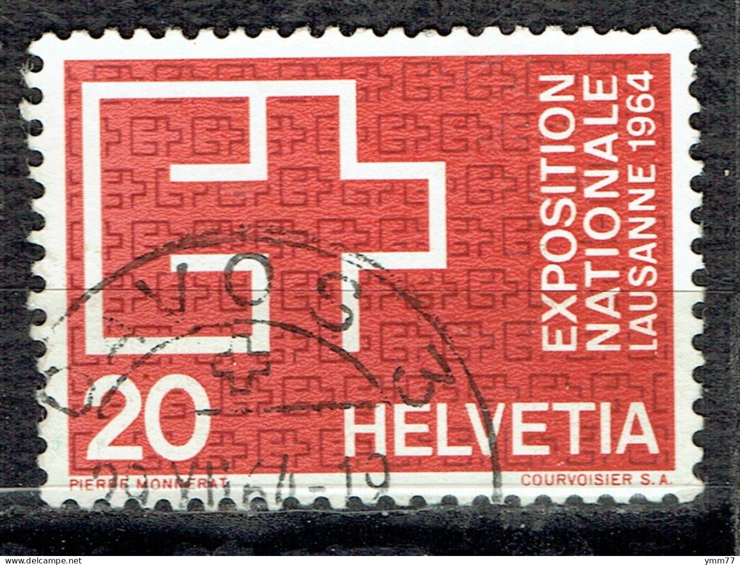 Propagande Pour L'exposition Nationale De Lausanne : Emblème De L'exposition - Used Stamps