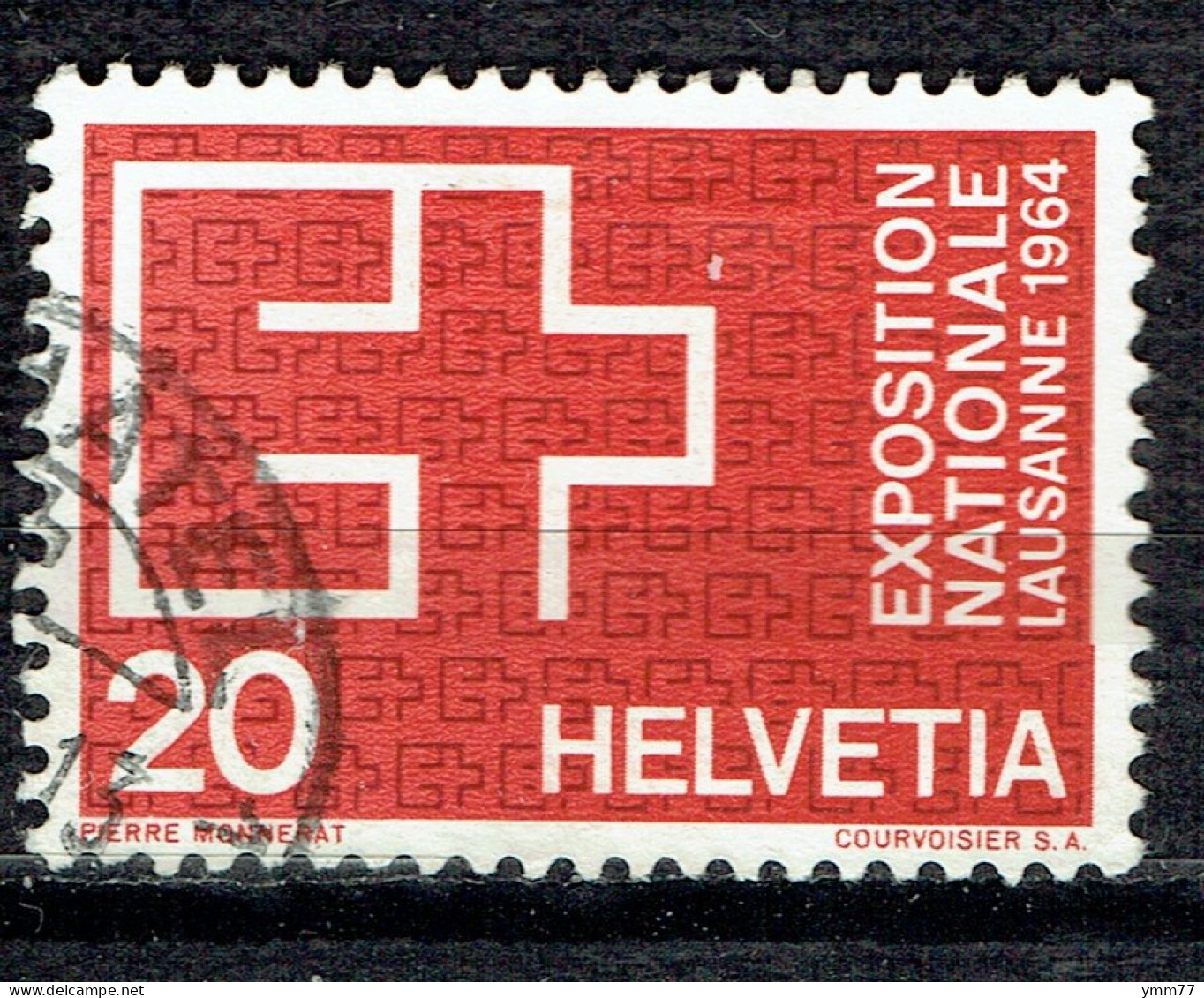 Propagande Pour L'exposition Nationale De Lausanne : Emblème De L'exposition - Used Stamps