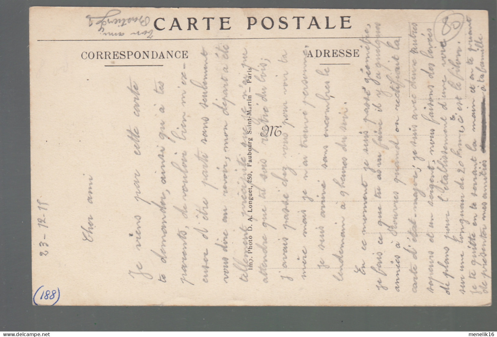CP - 80 - Doullens - Passage Des Uhlans - Septembre 1914 - Doullens