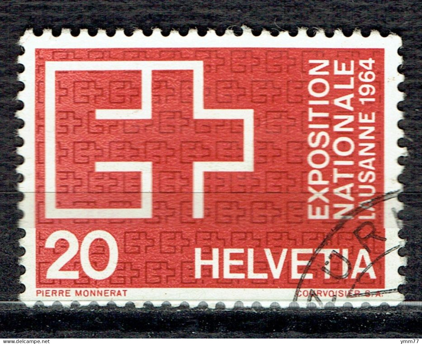 Propagande Pour L'exposition Nationale De Lausanne : Emblème De L'exposition - Used Stamps