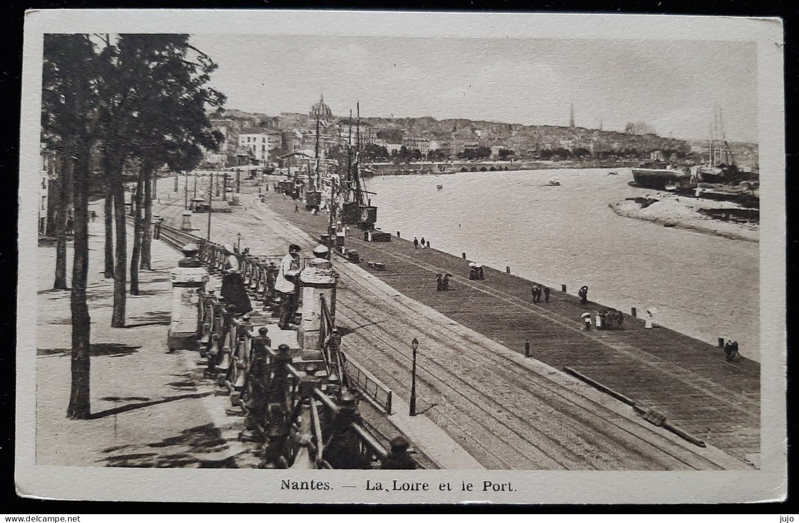 44 - NANTES - La Loire Et Le Port - Nantes