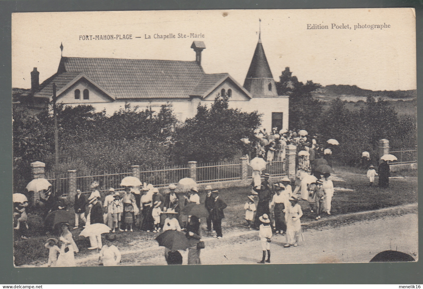 CP - 80 - Fort-Mahon-Plage - Chapelle Ste-Marie - Fort Mahon