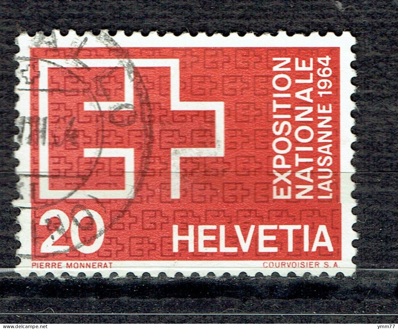 Propagande Pour L'exposition Nationale De Lausanne : Emblème De L'exposition - Used Stamps