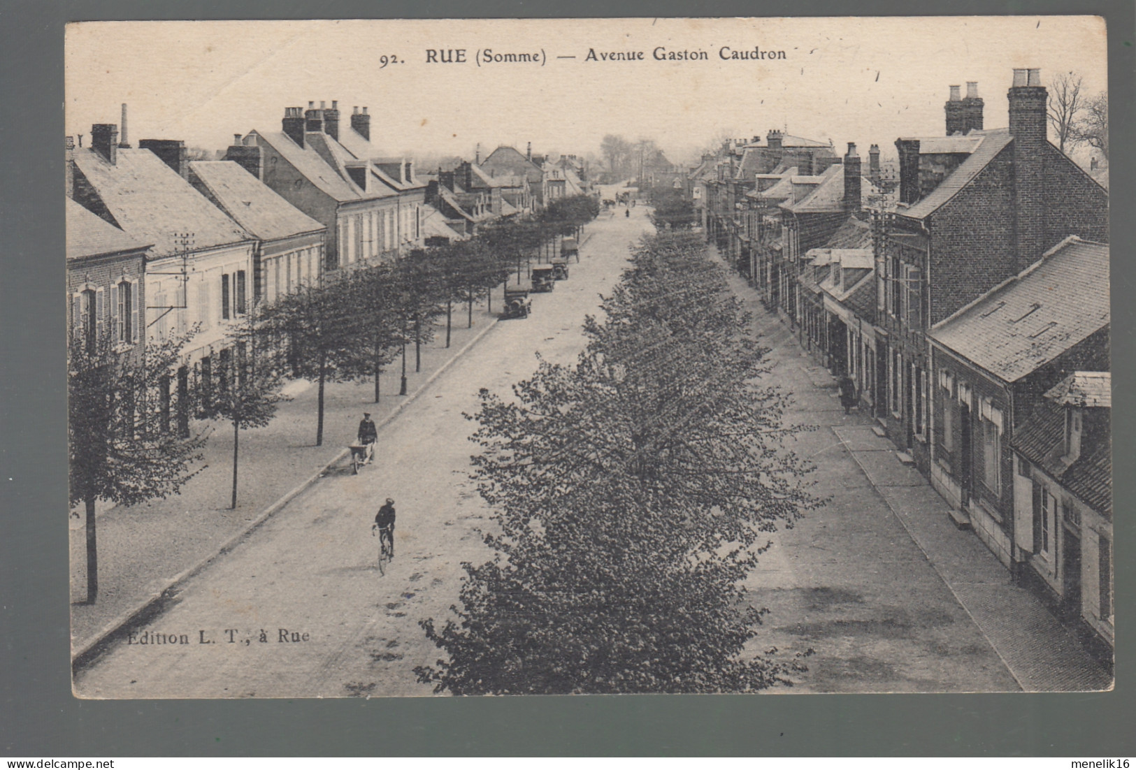 CP - 80 - Rue - Avenue Gaston Caudron - Rue
