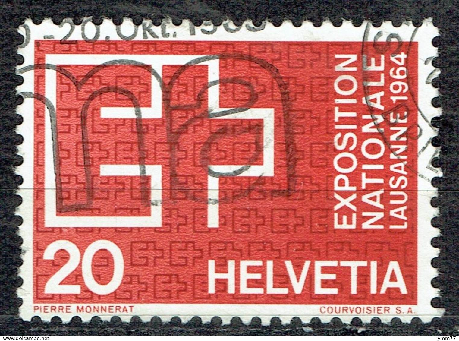 Propagande Pour L'exposition Nationale De Lausanne : Emblème De L'exposition - Used Stamps