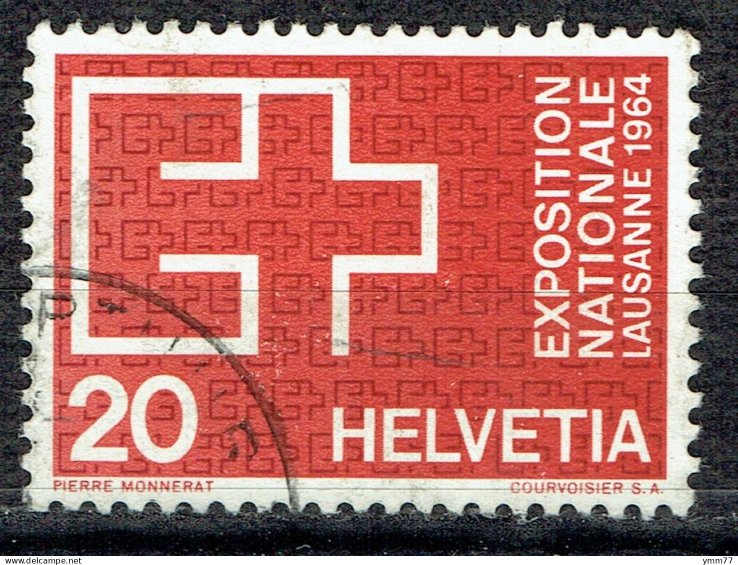 Propagande Pour L'exposition Nationale De Lausanne : Emblème De L'exposition - Used Stamps