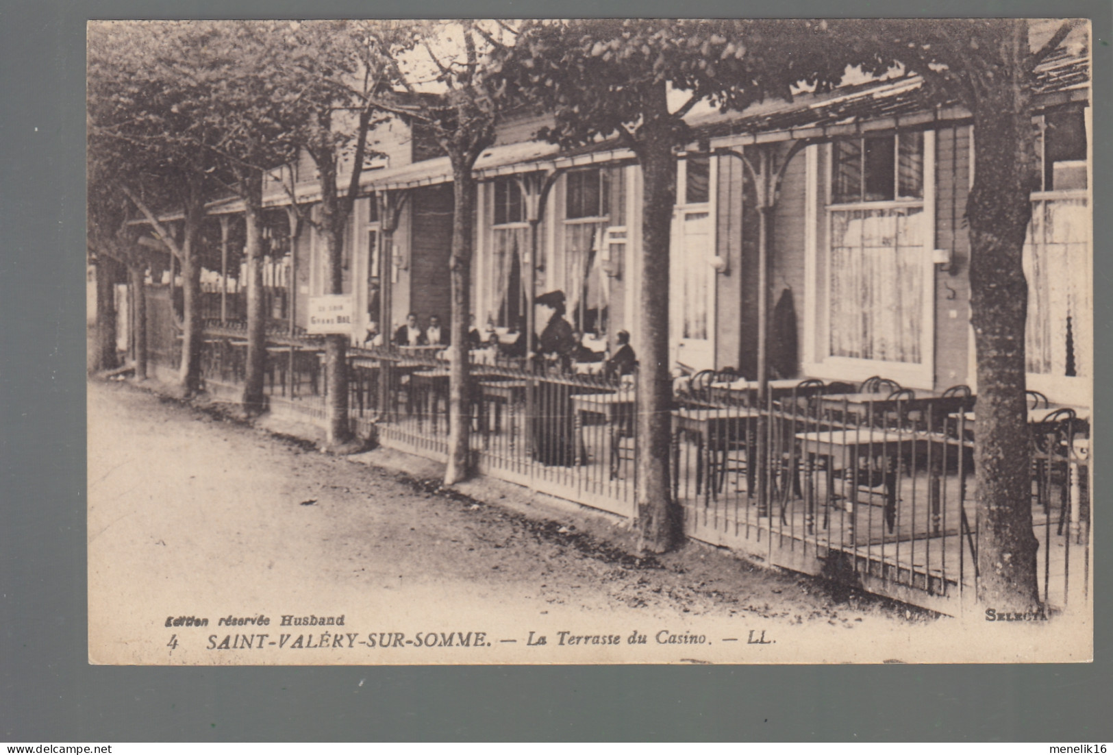 CP - 80 - Saint-Valéry-sur-Somme - Terrasse Du Casino - Saint Valery Sur Somme