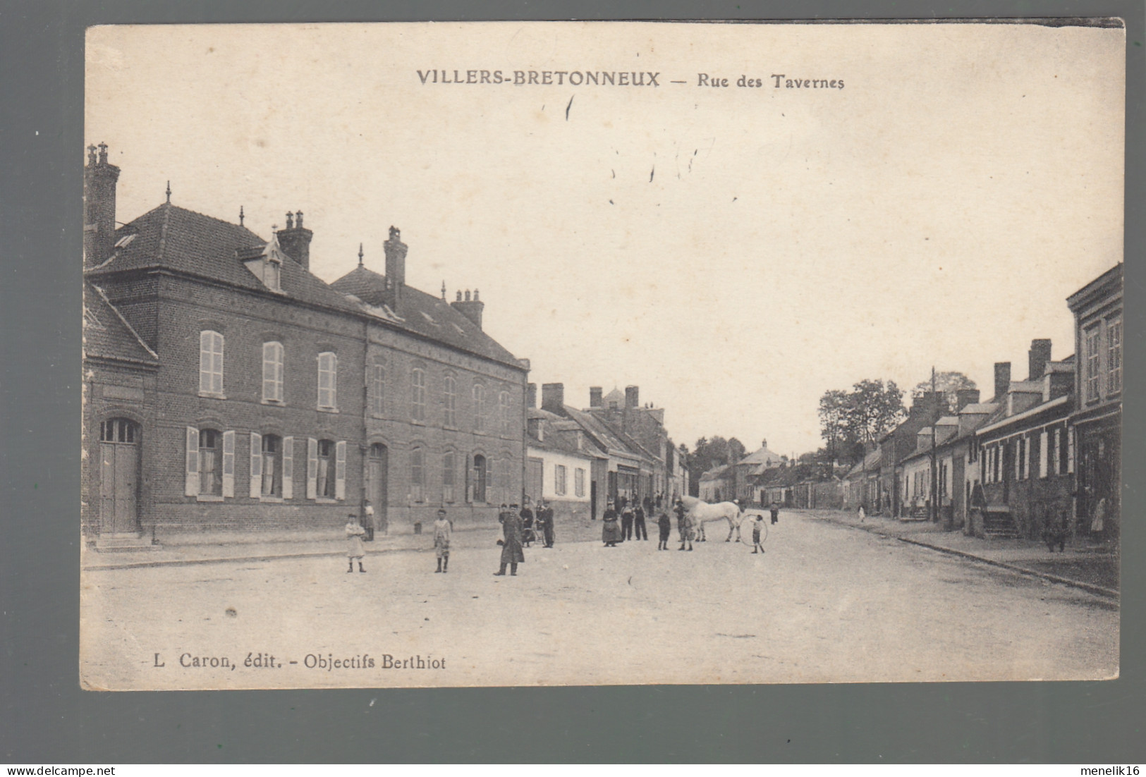 CP - 80 - Villers-Bretonneux - Rue Des Tavernes - Villers Bretonneux