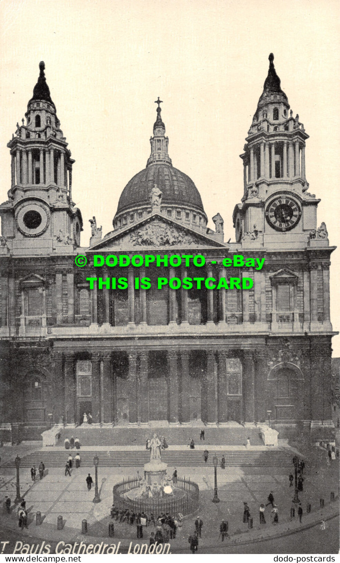 R476607 London. St. Pauls Cathedral. The Classical Series - Andere & Zonder Classificatie