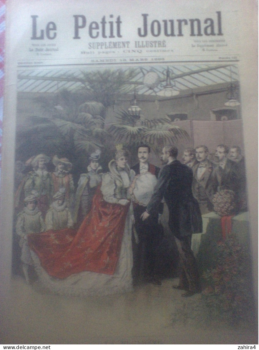 Le Petit Journal N°121 Mi-Carême Reine Des Blanchisseuses Au Petit Journal Cortège étudiant Partition Samedi Soir Nadaud - Magazines - Before 1900