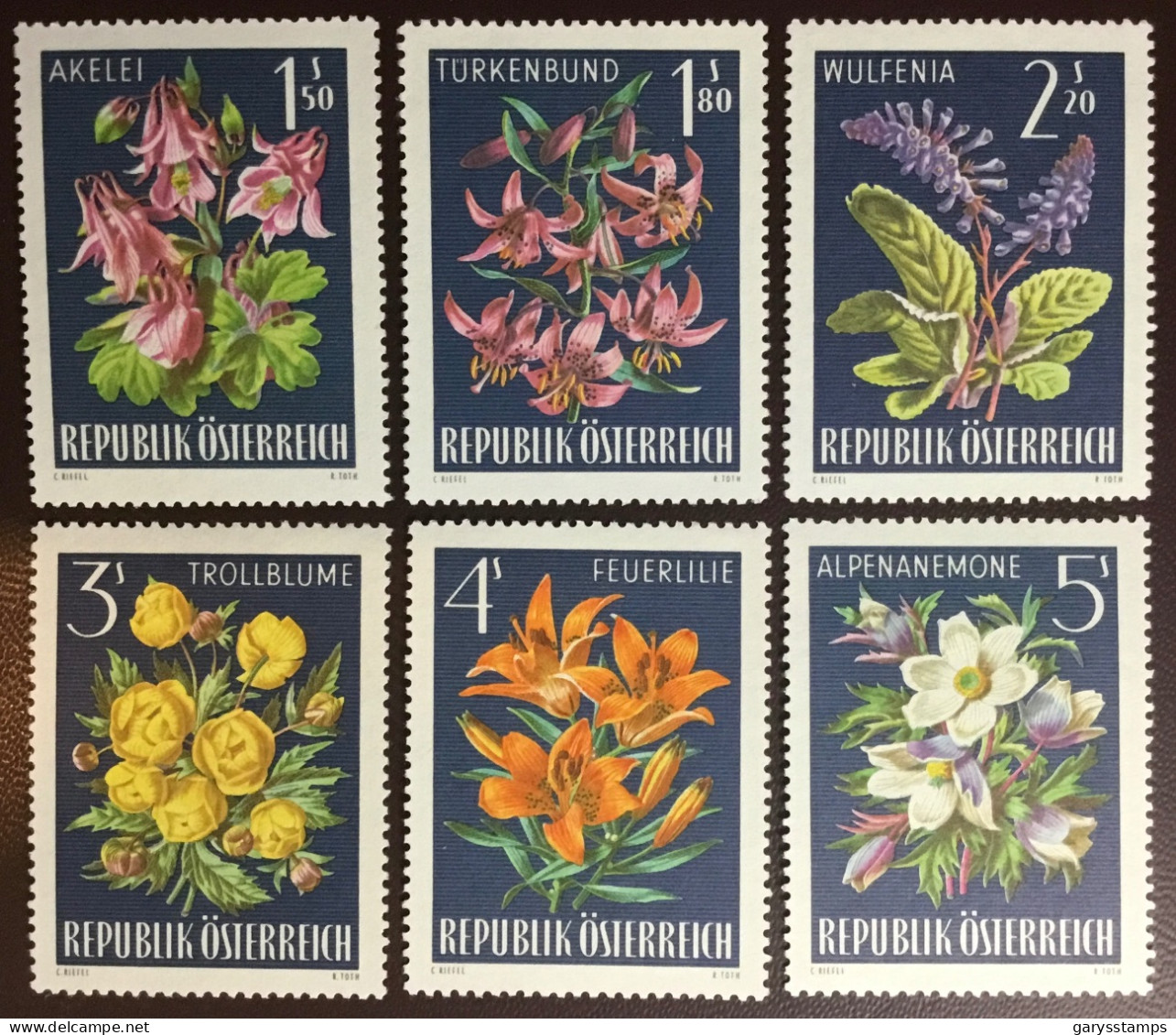 Austria 1966 Flowers MNH - Otros & Sin Clasificación