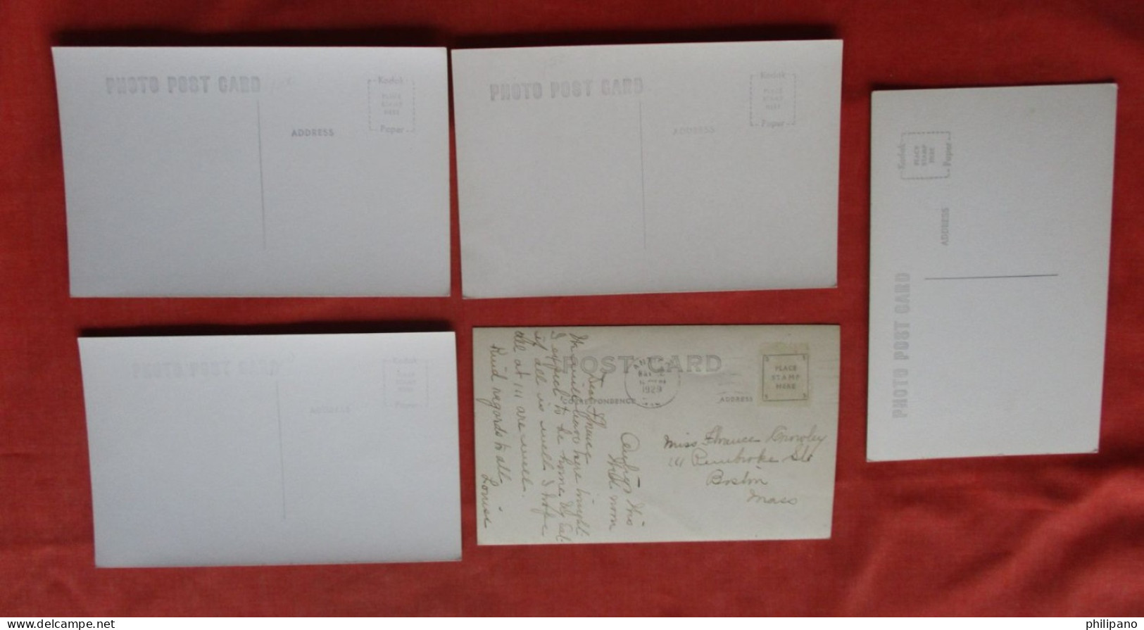 Lot  Of 5 Cards.   RPPC  Wisconsin  Dells   Wisconsin     Ref 6393 - Other & Unclassified