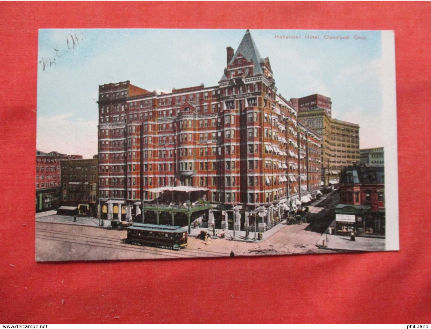 Hollendale Hotel. Trolley.   Cleveland  Ohio > Cleveland   Ref 6393 - Cleveland