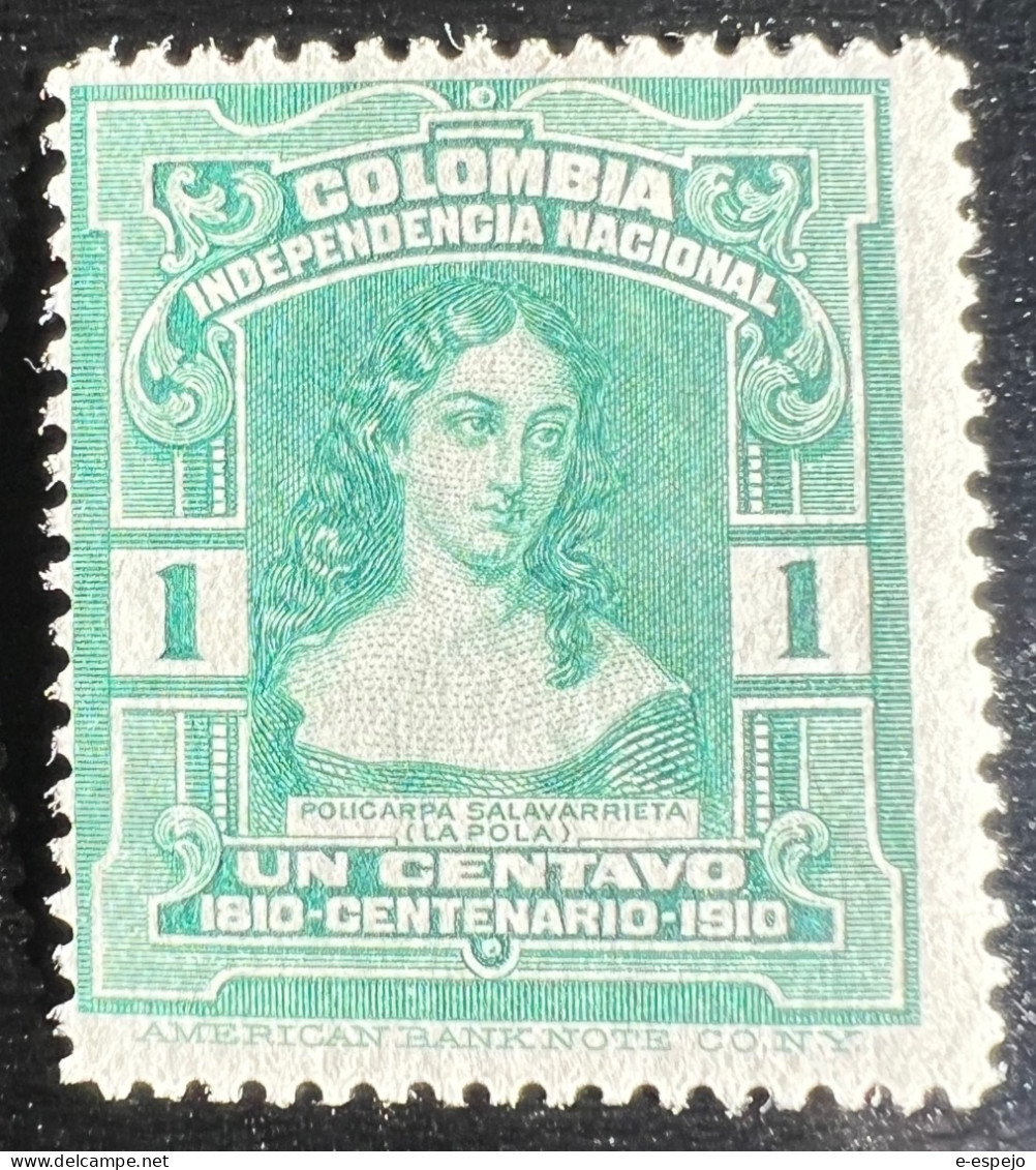 Kolumbien 1910: Colombian Independence Centenary Mi:CO 227-230 - Colombia