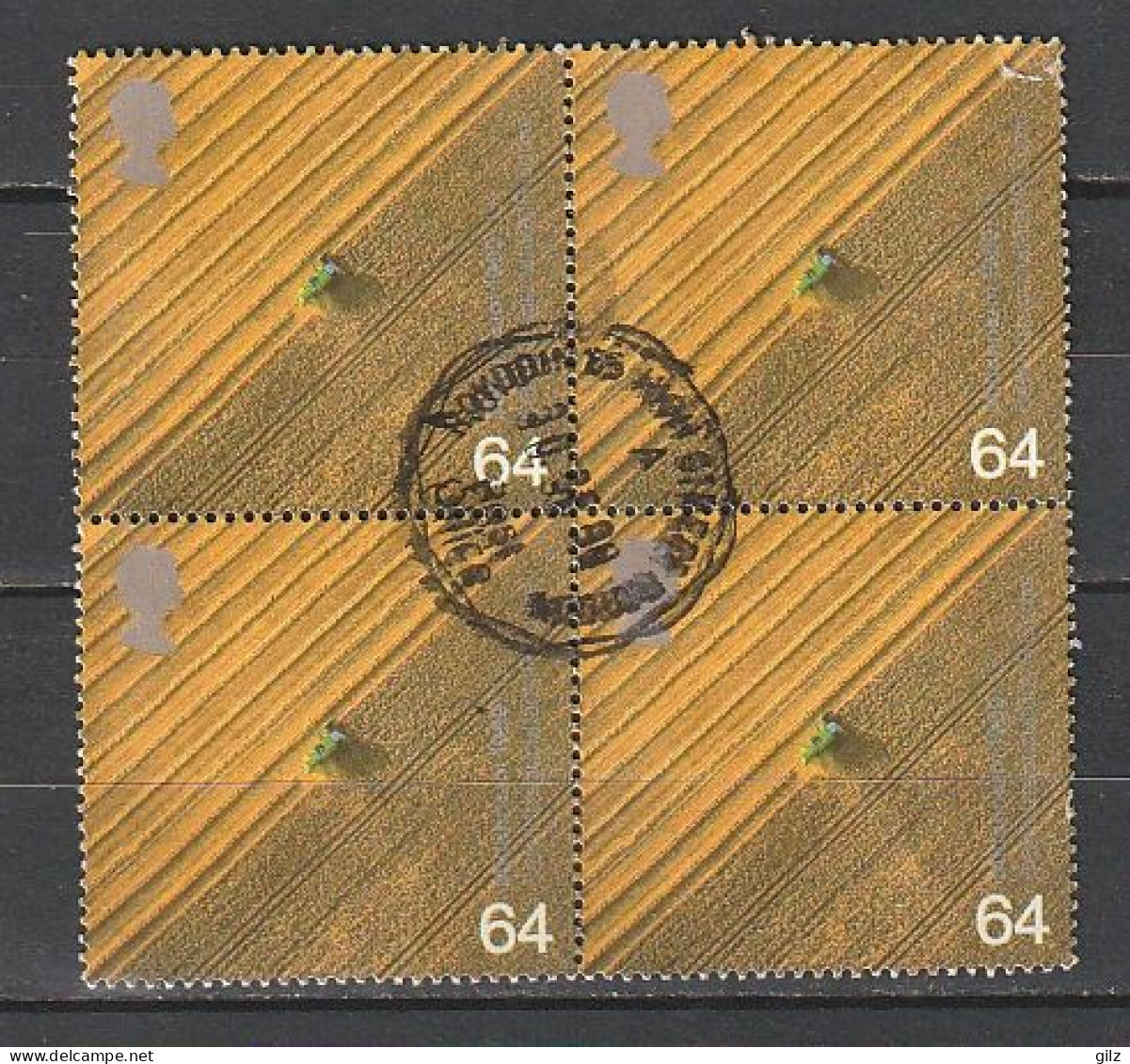 UK1999  Y&T N° 2128 ( O )bloc De 4 - Used Stamps