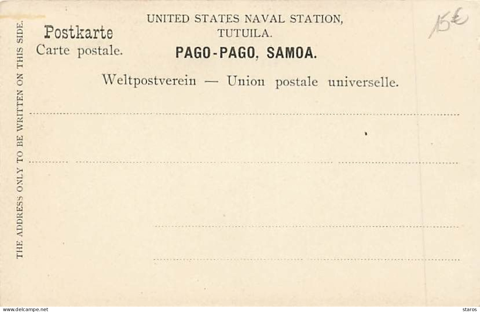 Samoa - Greetings From Pago-Pago - Femme - Samoa