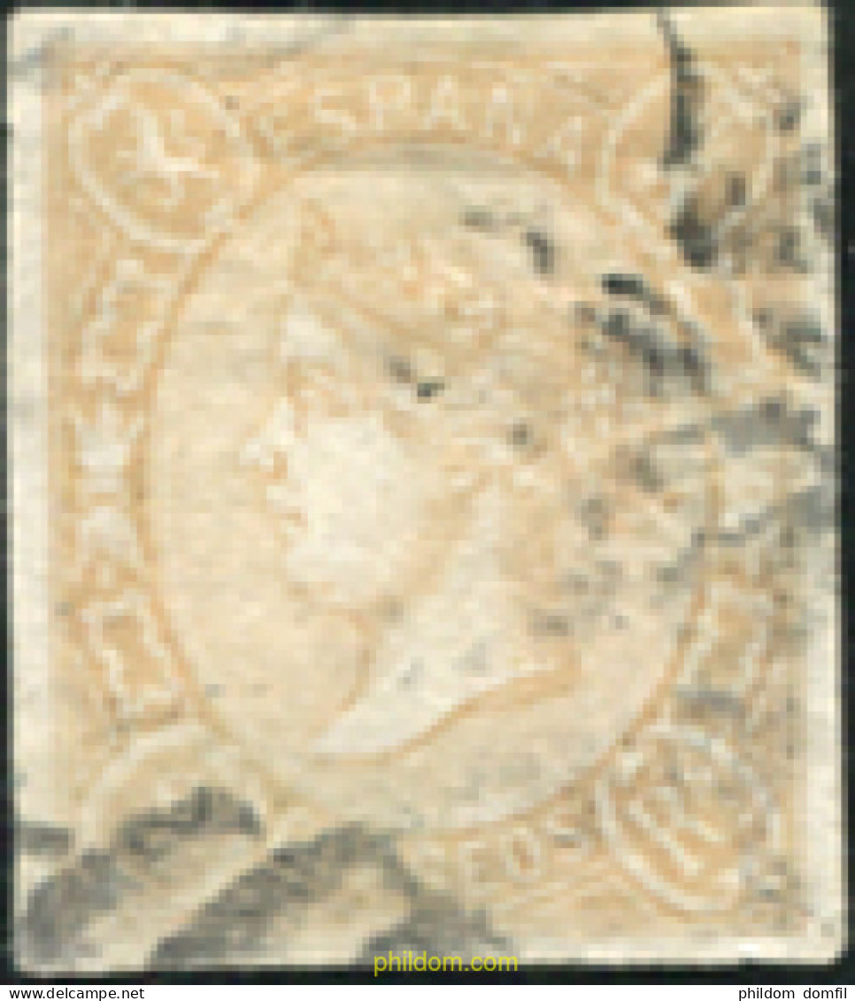 729838 USED ESPAÑA 1865 ISABEL II - Nuovi