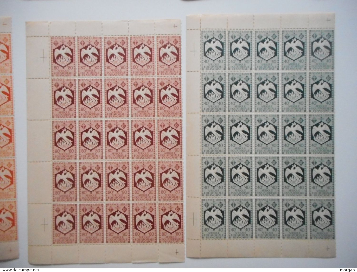 COLONIES FRANCAISES, TRES BEAU LOT DE TIMBRES NEUFS EN FEUILLES, TOUS LES SCANS, SAAR INDOCHINE AFRIQUE ASIE