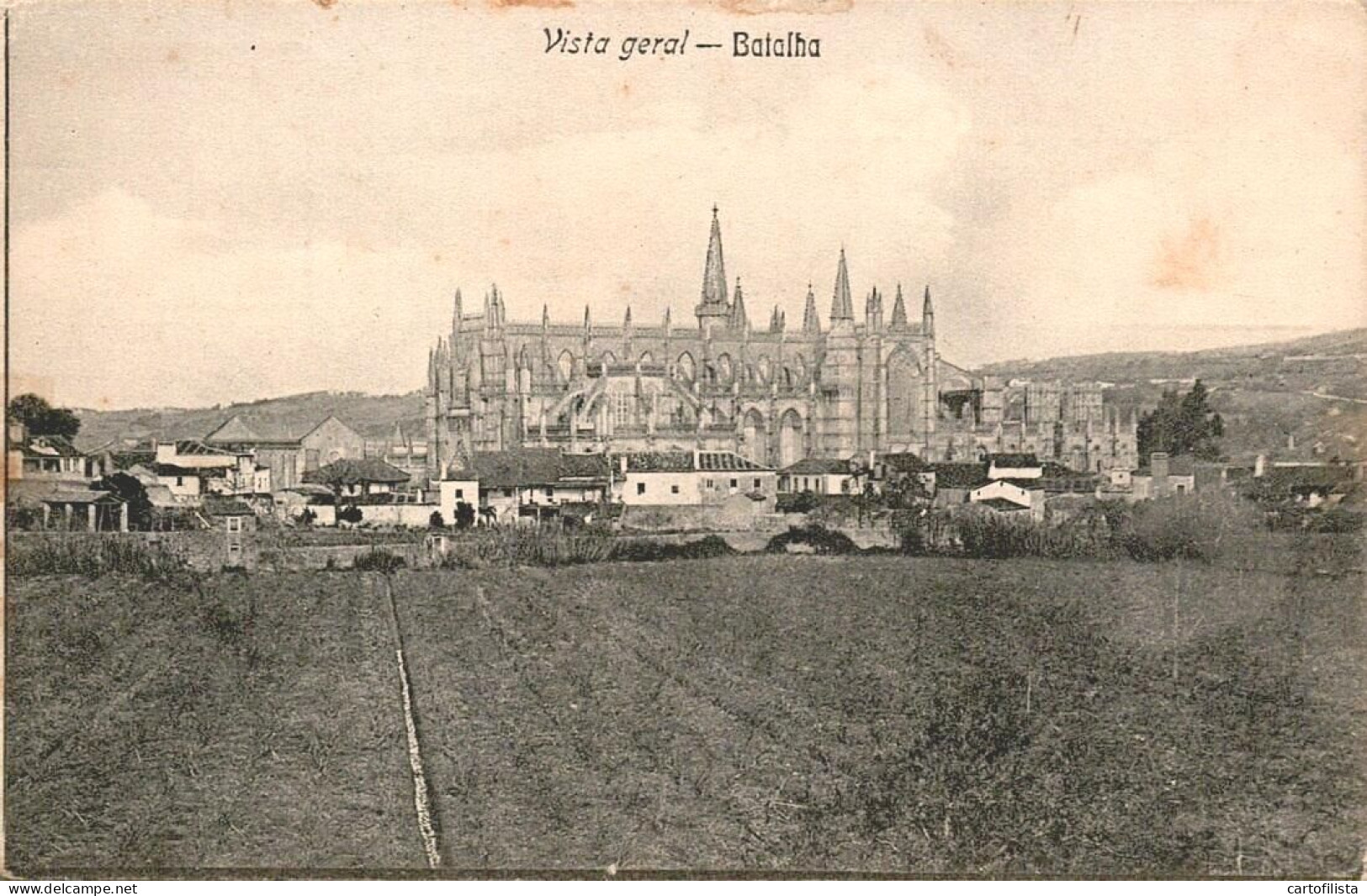 BATALHA, Leiria - Vista Geral  ( 2 Scans ) - Leiria