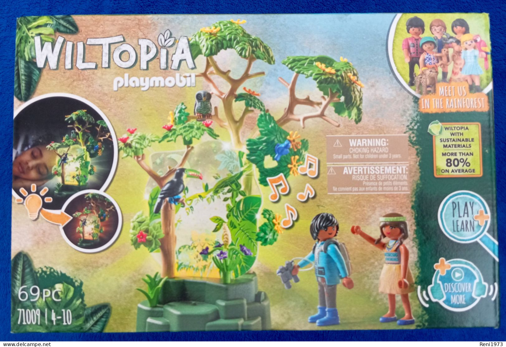 Playmobil Wiltopia, Nachricht Regenwald, 69 Teile - Playmobil