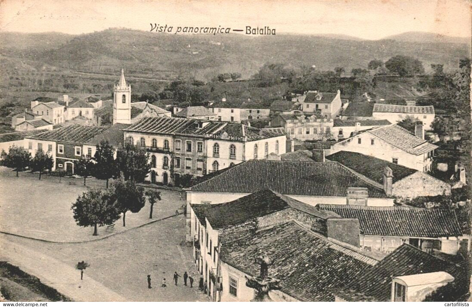 BATALHA, Leiria - Vista Panorâmica  ( 2 Scans ) - Leiria