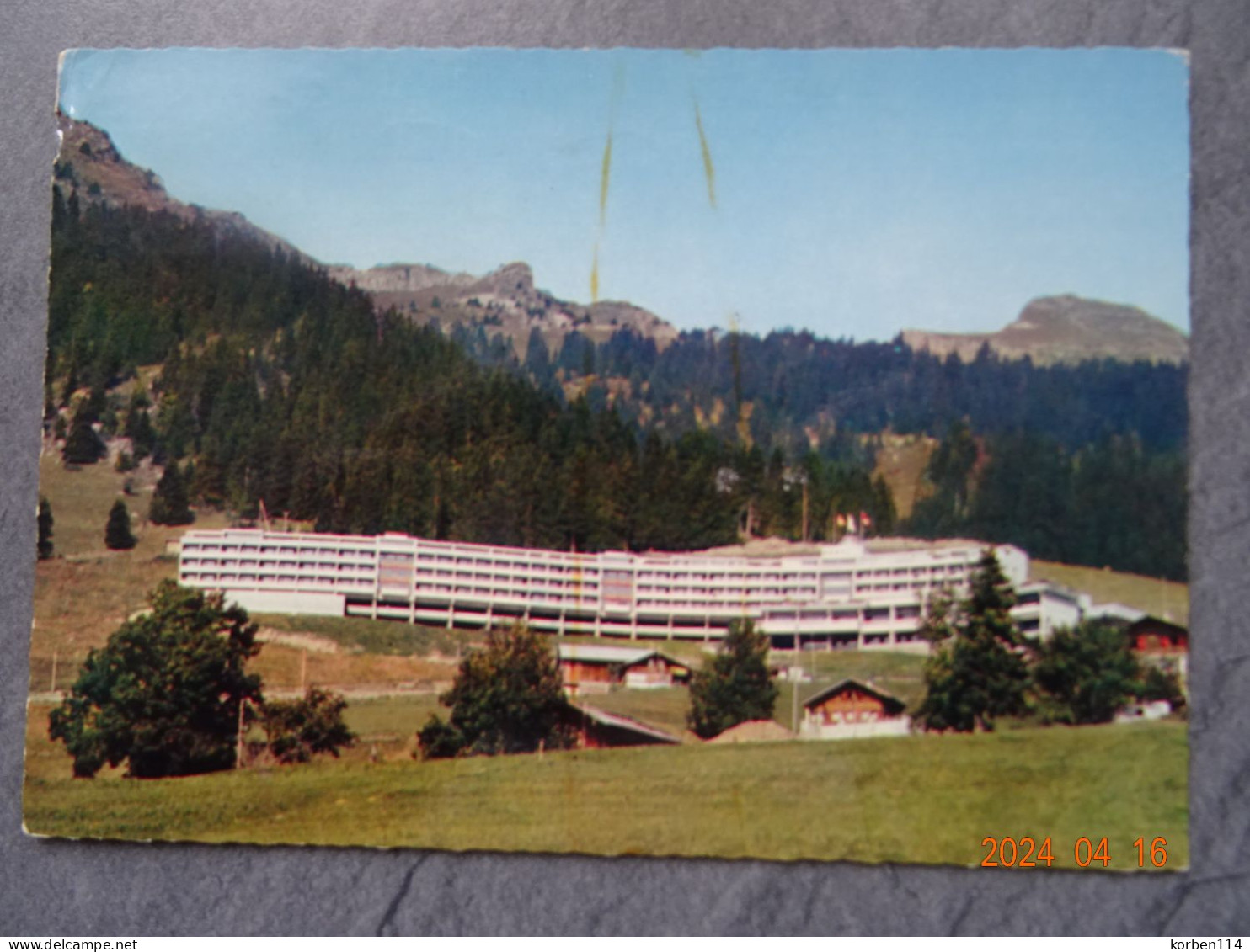 HOTEL  "    KONINGIN FABIOLA    "  LEYSIN - Alberghi & Ristoranti