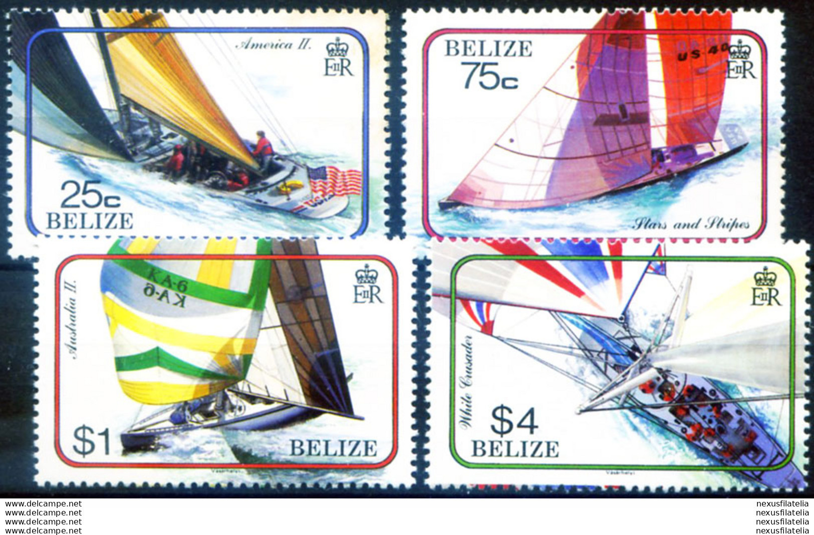 Sport. Vela 1987. - Belize (1973-...)