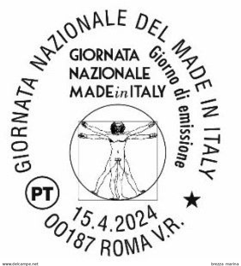 Nuovo - MNH - ITALIA - 2024 - Giornata Nazionale Del Made In Italy - Logo - A Zona 3 - 2021-...:  Nuovi