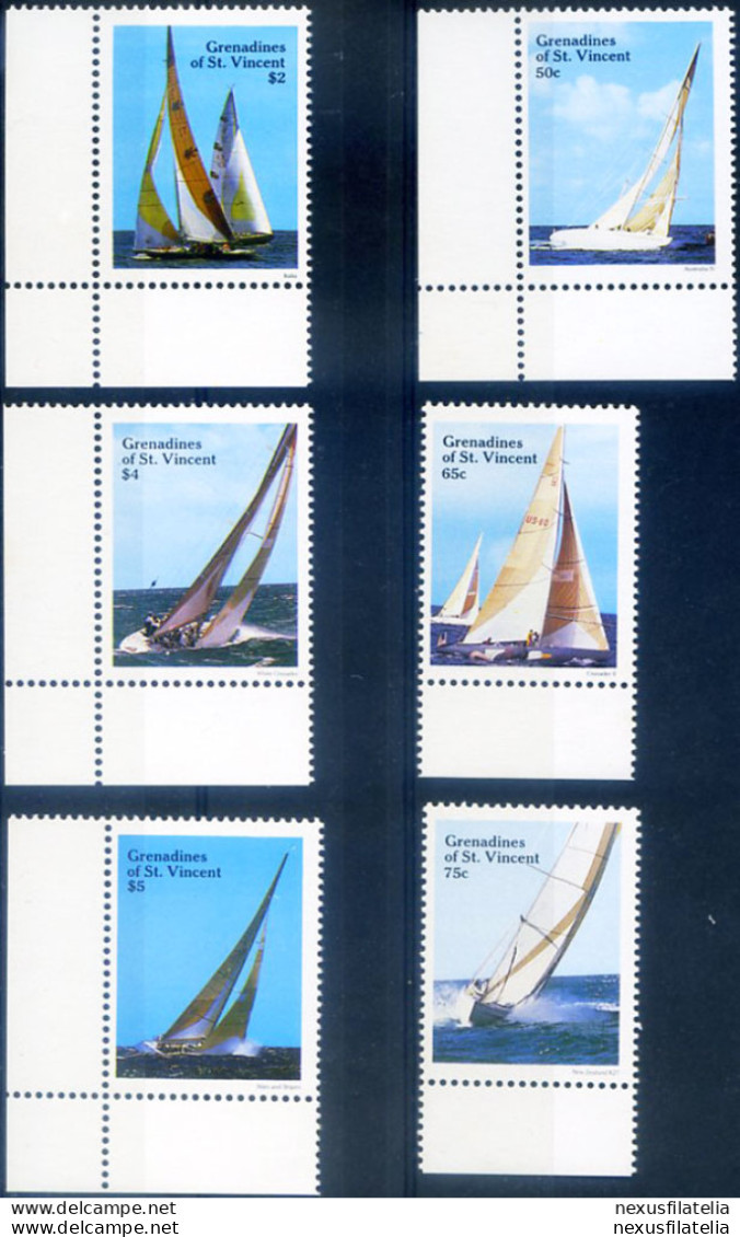 Grenadines. Sport. Vela 1988. - St.Vincent (1979-...)