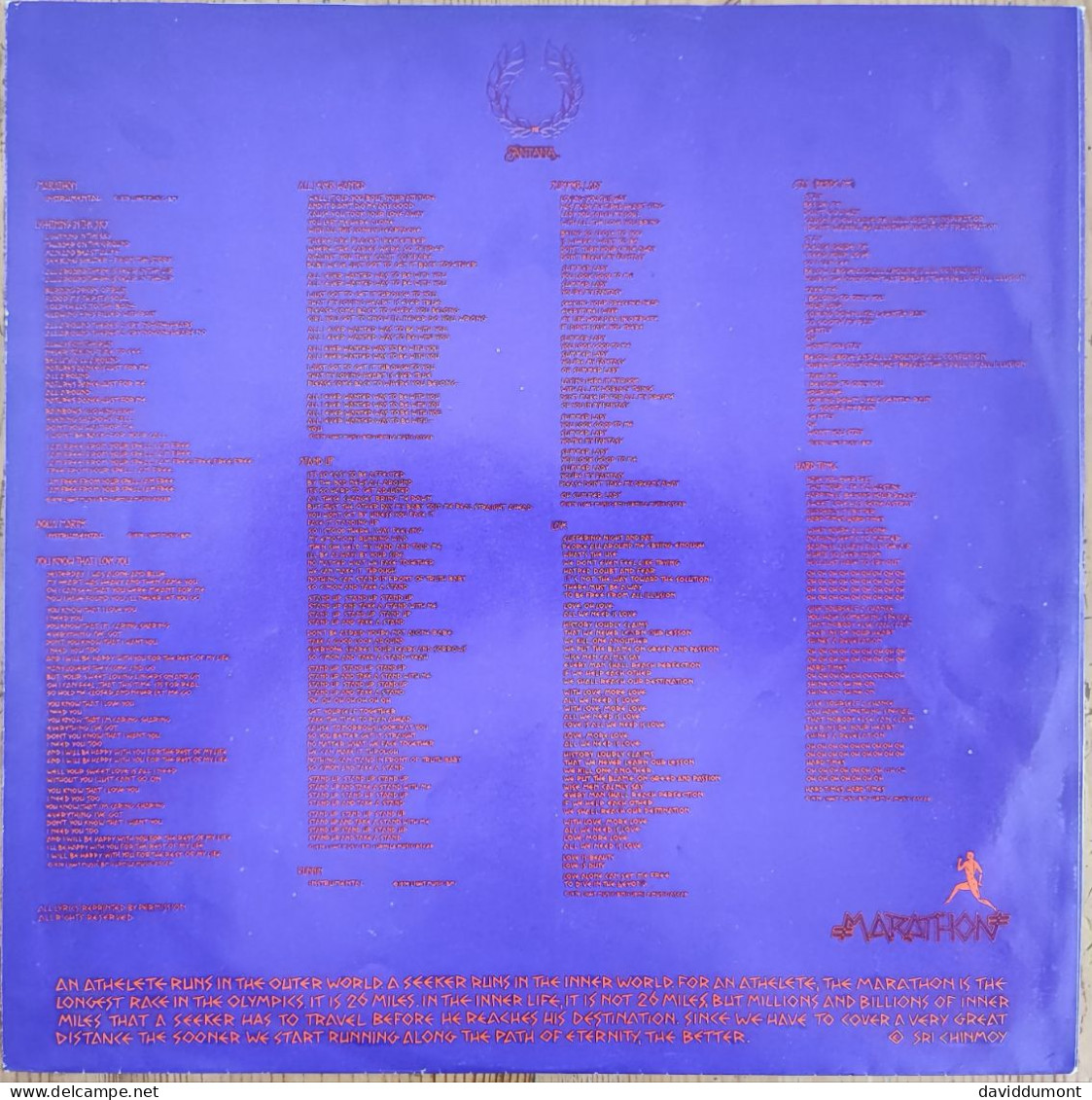 SANTANA - ALBUM LP 33 TOURS - Autres & Non Classés