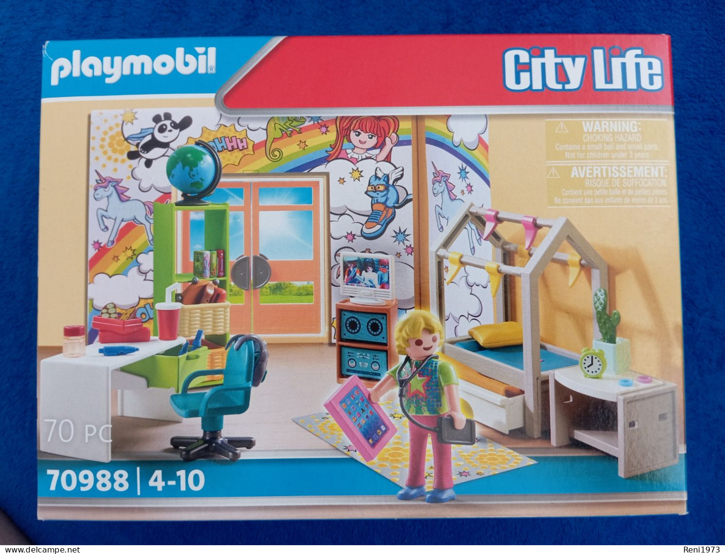 Playmobil City Life, Jugendzimmer, 70 Teile - Playmobil