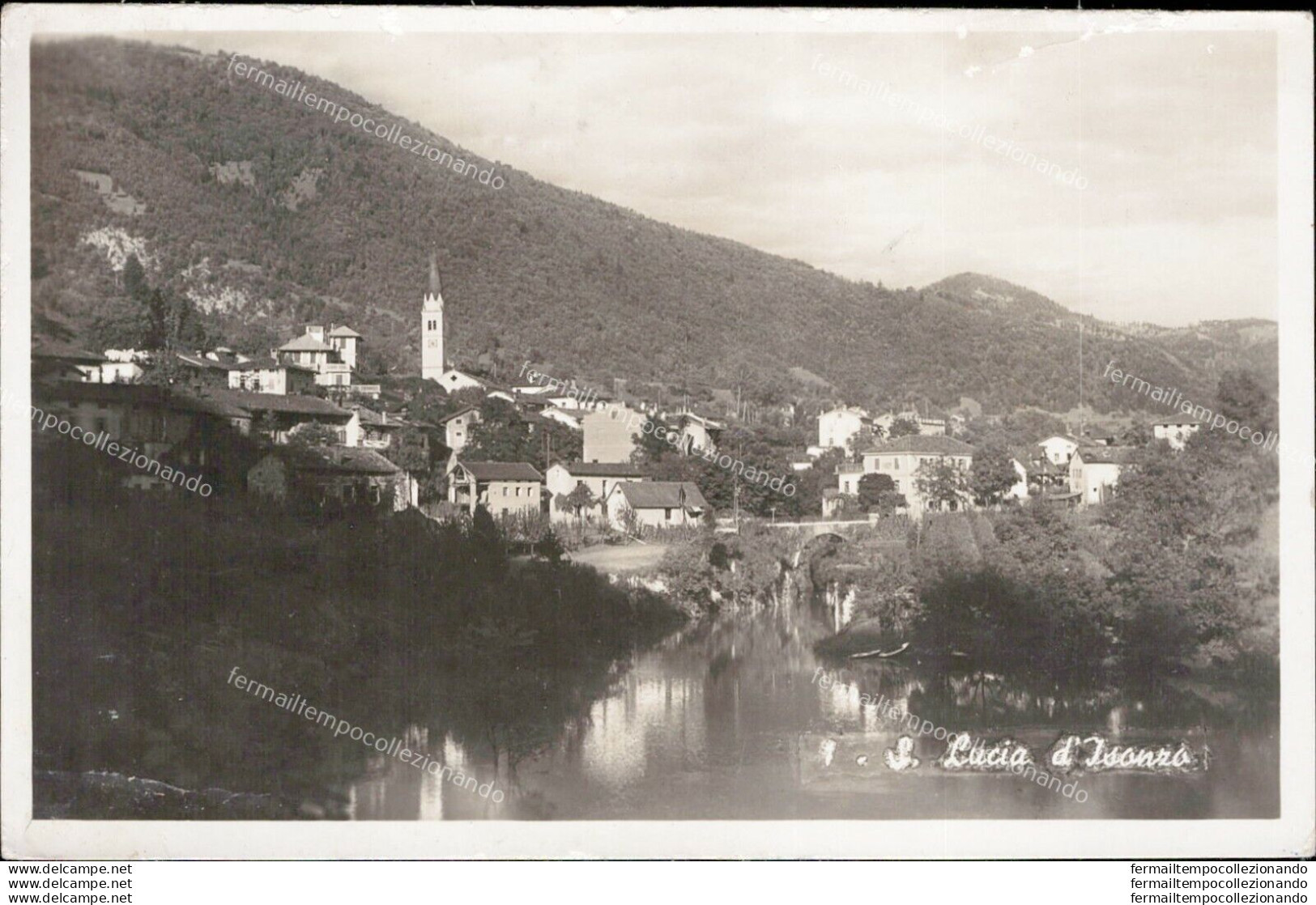 Am546 Cartolina S.lucia D'isonzo Provincia Di Gorizia - Gorizia