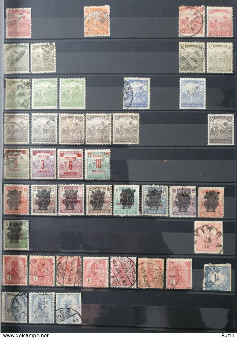 Hungary Stamps Collection - Collections (without Album)
