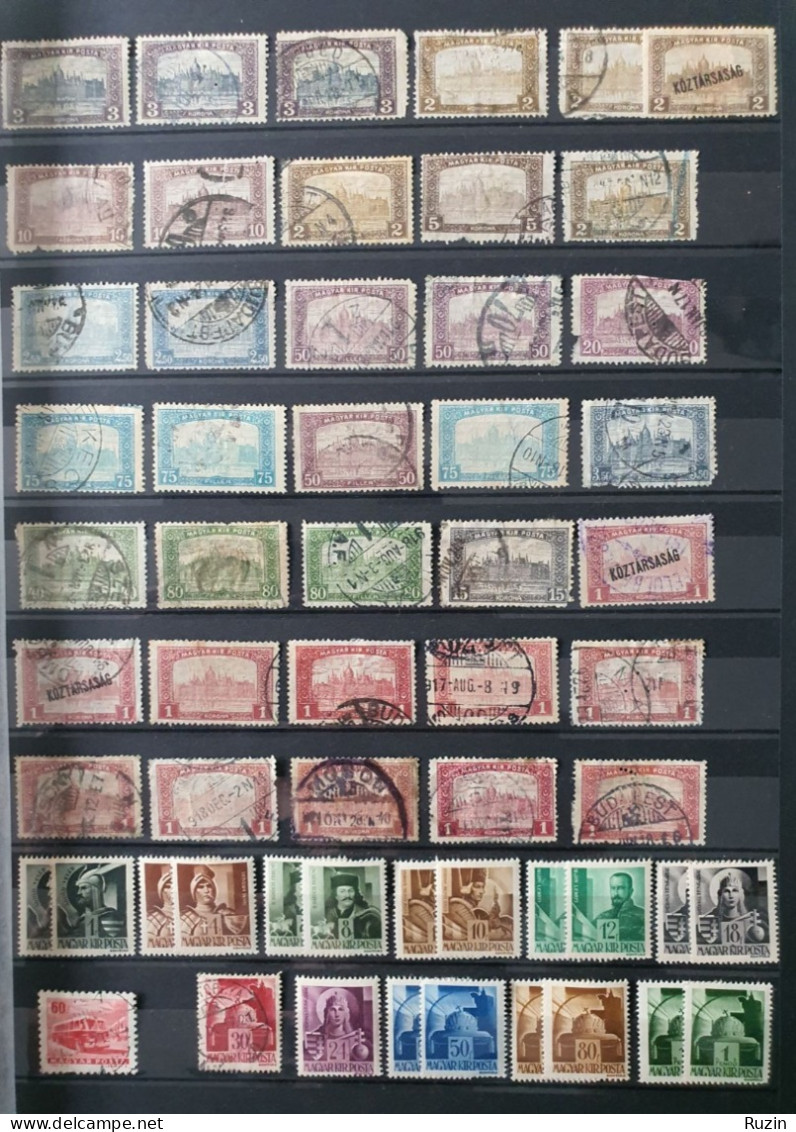 Hungary stamps collection