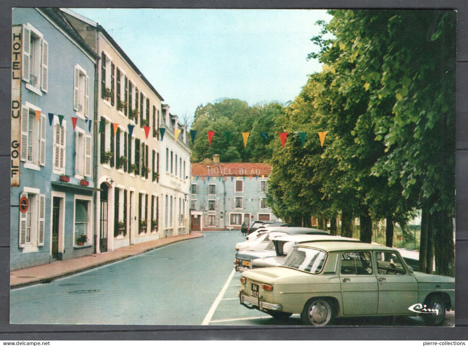 Bourbonne-les-Bains - Haute-Marne - Rue Maréchal De Lattre De Tassigny - Hôtel Du Golf - Voitures Anciennes - Bourbonne Les Bains