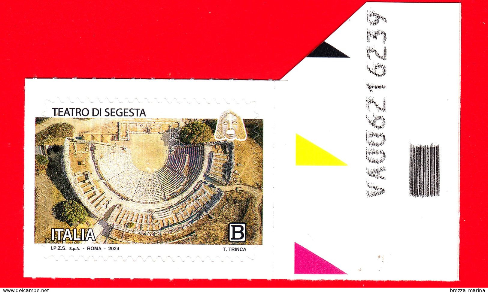 Nuovo - MNH - ITALIA - 2024 - Teatri Storici - Teatro Greco Di Segesta - B - Alfanumerico - 2021-...: Mint/hinged