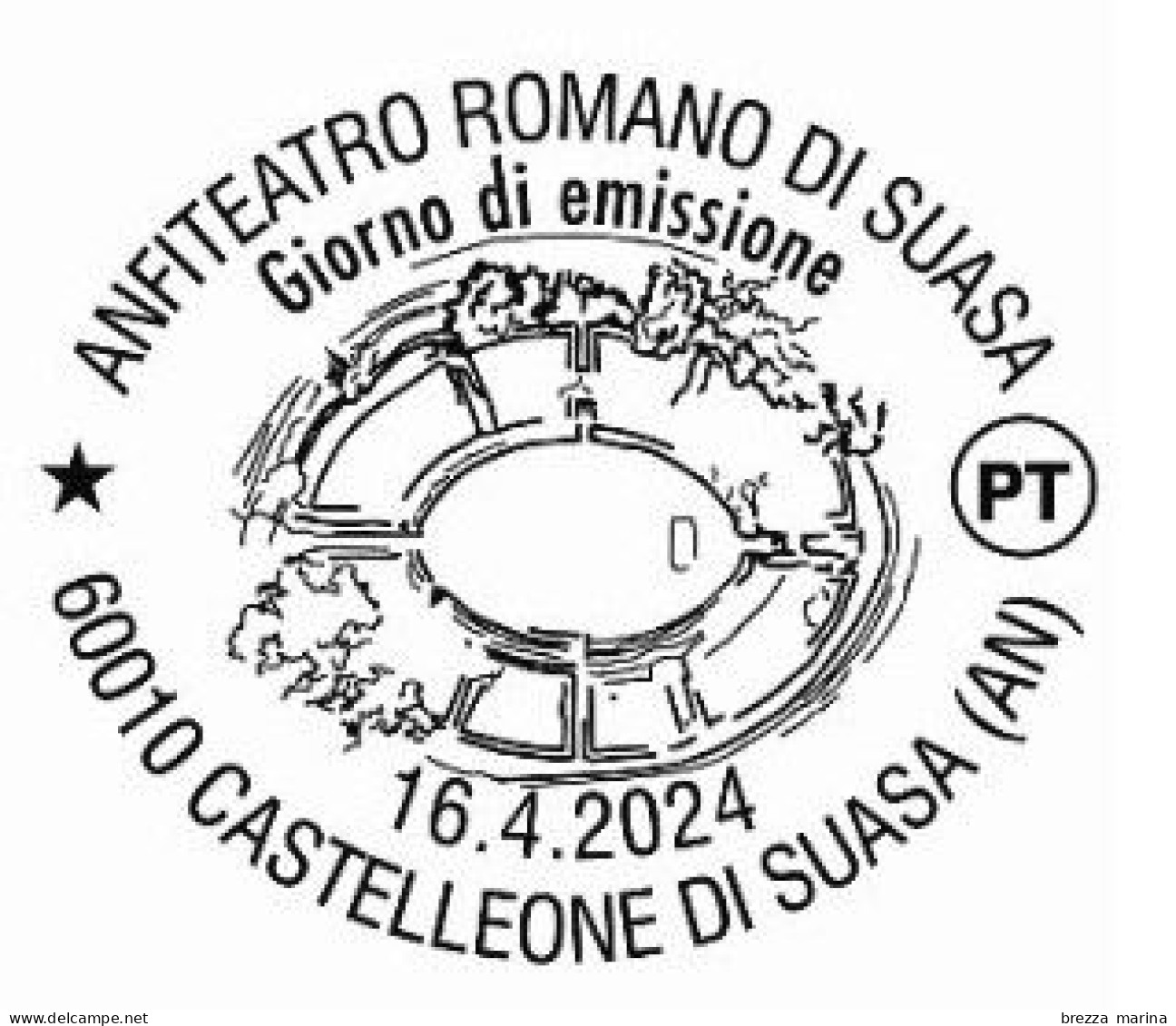 Nuovo - MNH - ITALIA - 2024 - Teatri Storici - Anfiteatro Romano Di Suasa - B - Barre 2420 - Bar-code