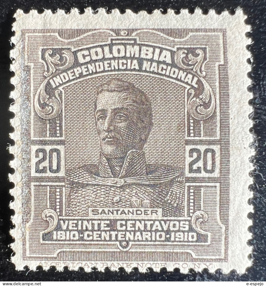 Kolumbien 1910: Colombian Independence Centenary Mi:CO 232 - Colombie