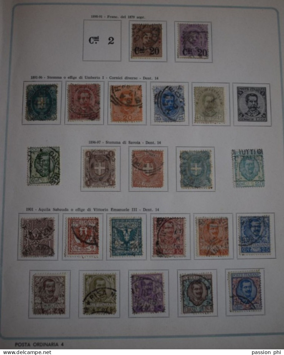 ITALIE FOND DE COLLECTION EN MAJORITE O POIDS 0.7 K - Collections