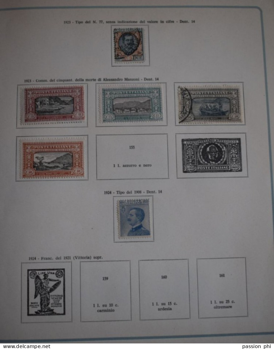 ITALIE FOND DE COLLECTION EN MAJORITE O POIDS 0.7 K