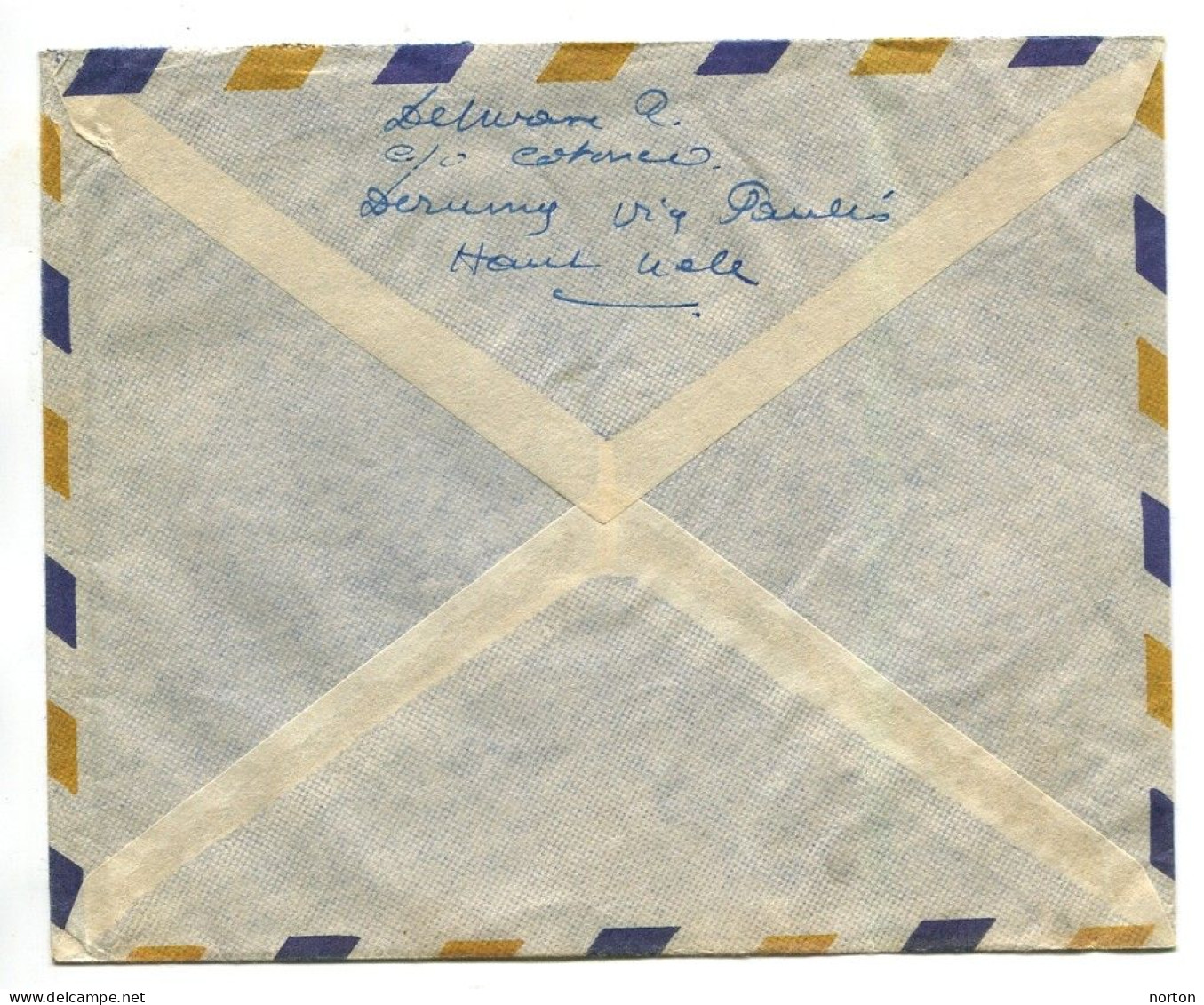 Congo Doruma Oblit. Keach 8A1 Sur C.O.B. 328 Sur Lettre Vers Bruxelles Le 25/07/1955 - Cartas & Documentos