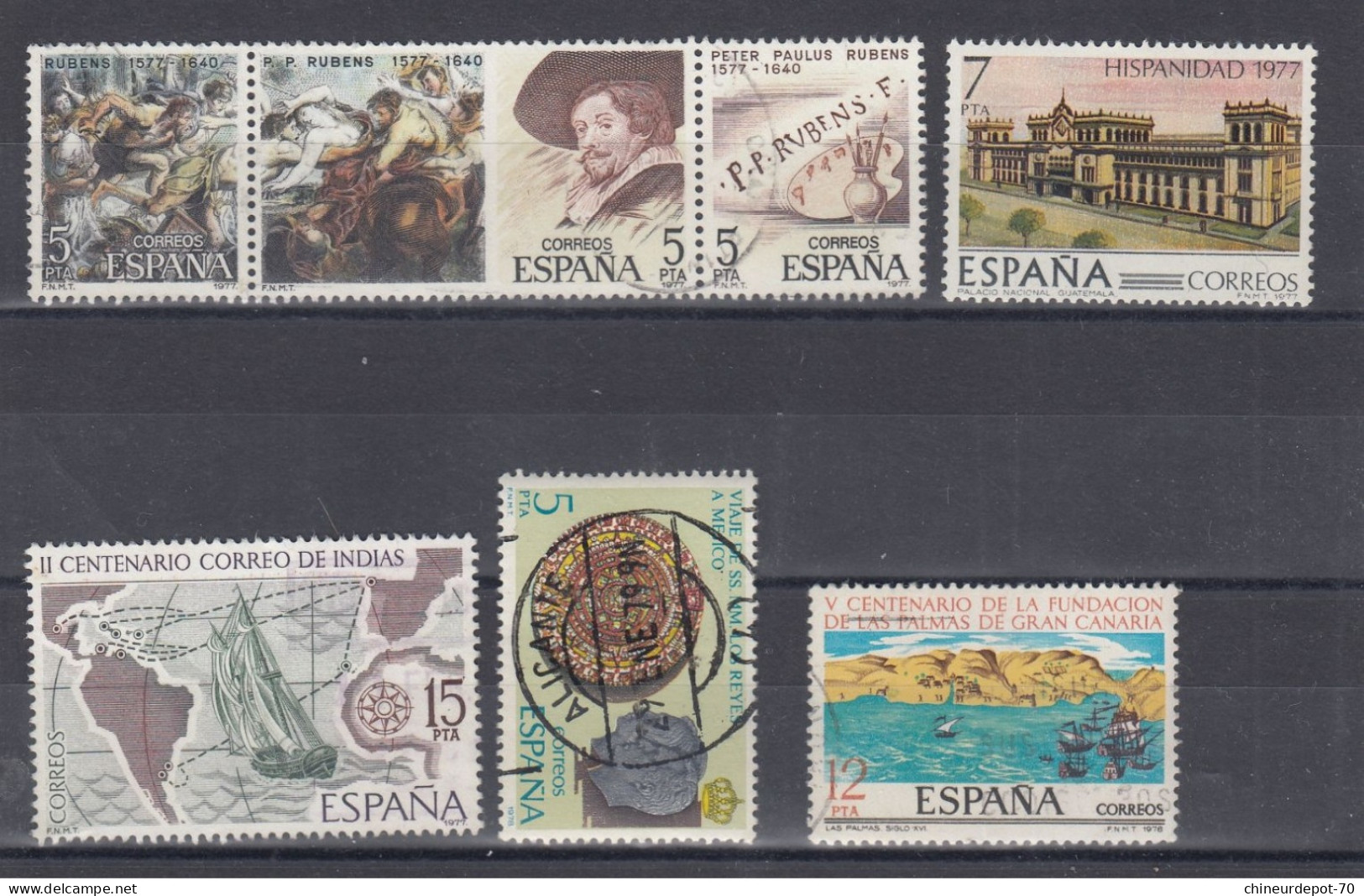 TIMBRES ESPANA ESPAGNE SPAIN NON Classés - Andere & Zonder Classificatie