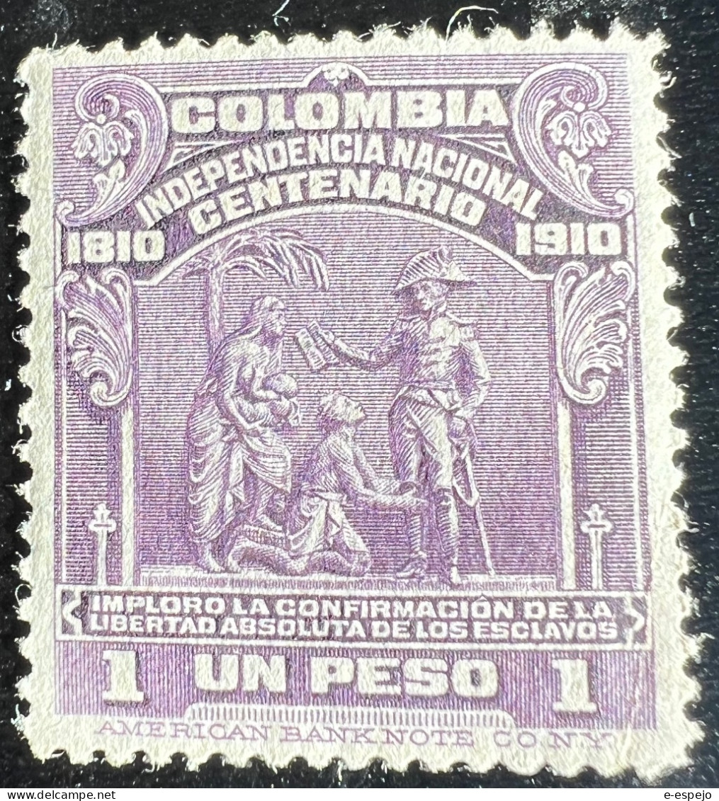 Kolumbien 1910: Colombian Independence Centenary Mi:CO 233 - Kolumbien