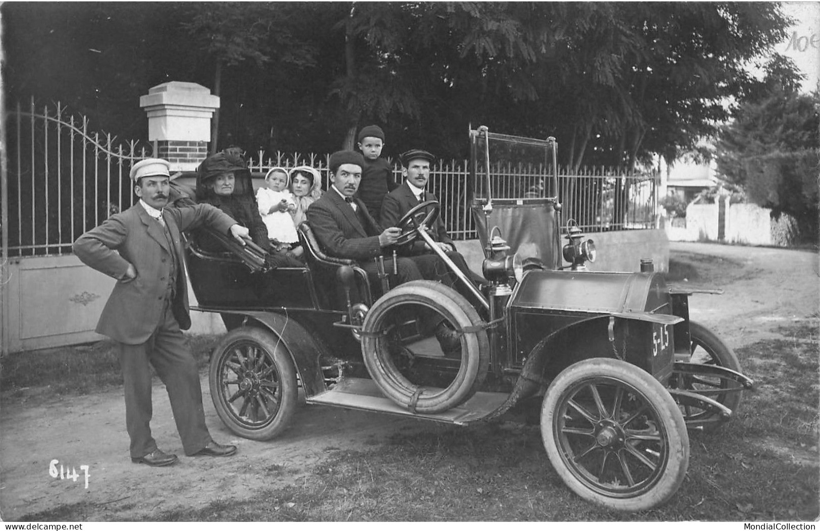 MIKIBP4-066- AUTOMOBILE TACOT CARTE PHOTO - PKW