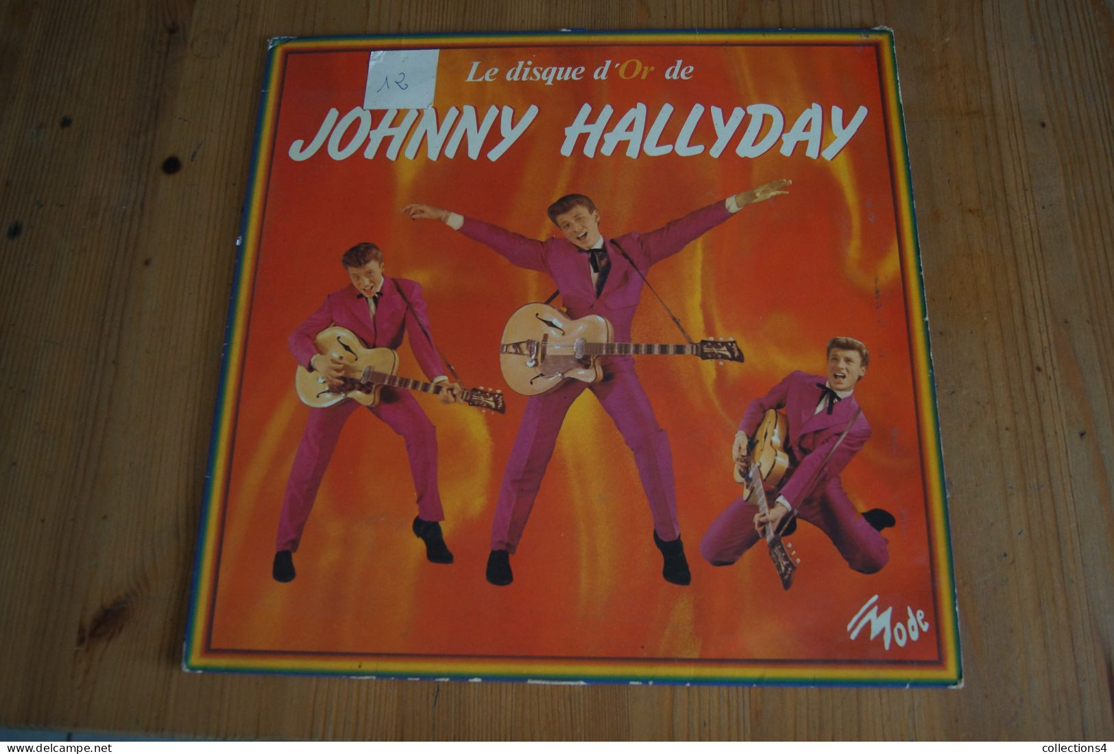 JOHNNY HALLYDAY LE DISQUE D OR  LP 1979 PERIODE VOGUE - Rock