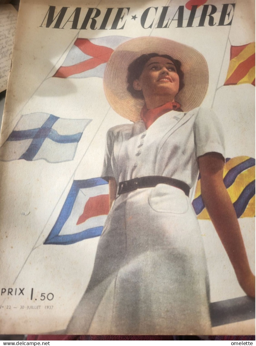 MARIE CLAIRE 1937 /5 NUMEROS - 1900 - 1949