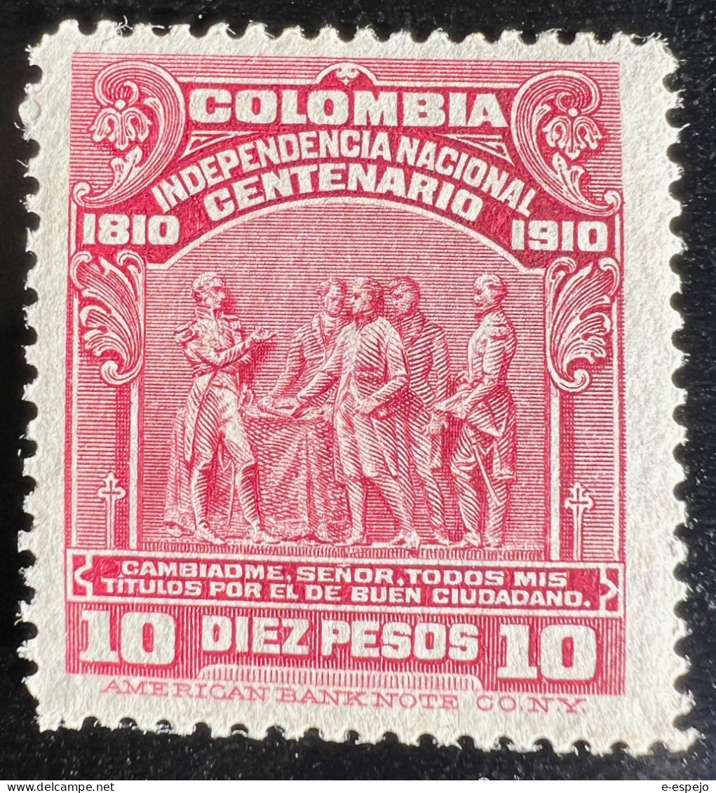 Kolumbien 1910: Colombian Independence Centenary Mi:CO 234 - Colombie