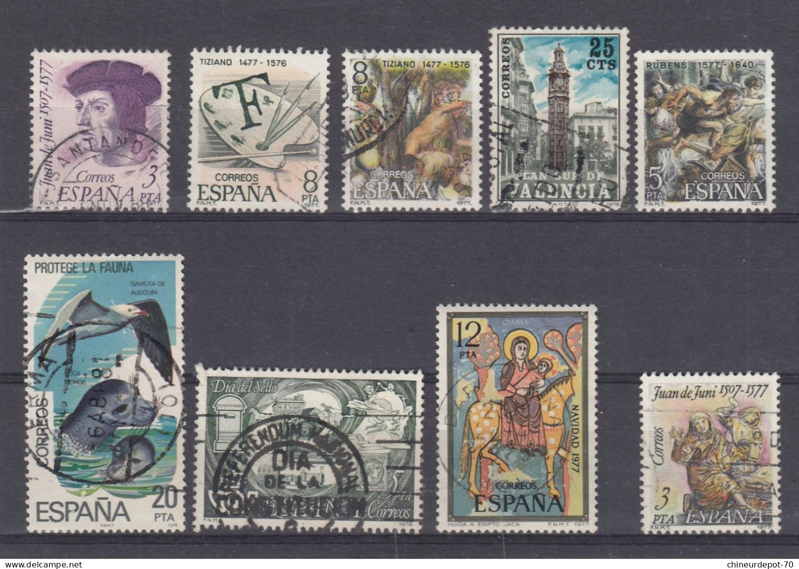 TIMBRES ESPANA ESPAGNE SPAIN NON Classés - Other & Unclassified